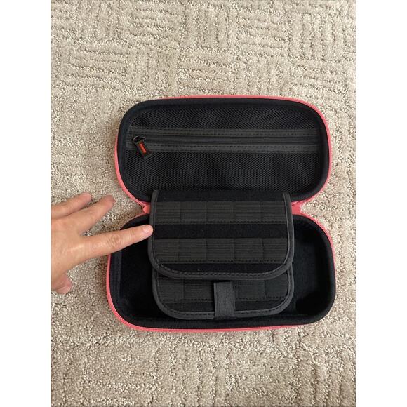 Nintendo Switch Lite Portable Carry Case Pink Hard Shell, Travel Pouch - Picture 5 of 7